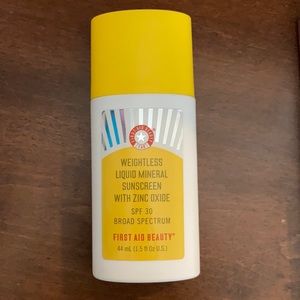 First Aid beauty sunscreen